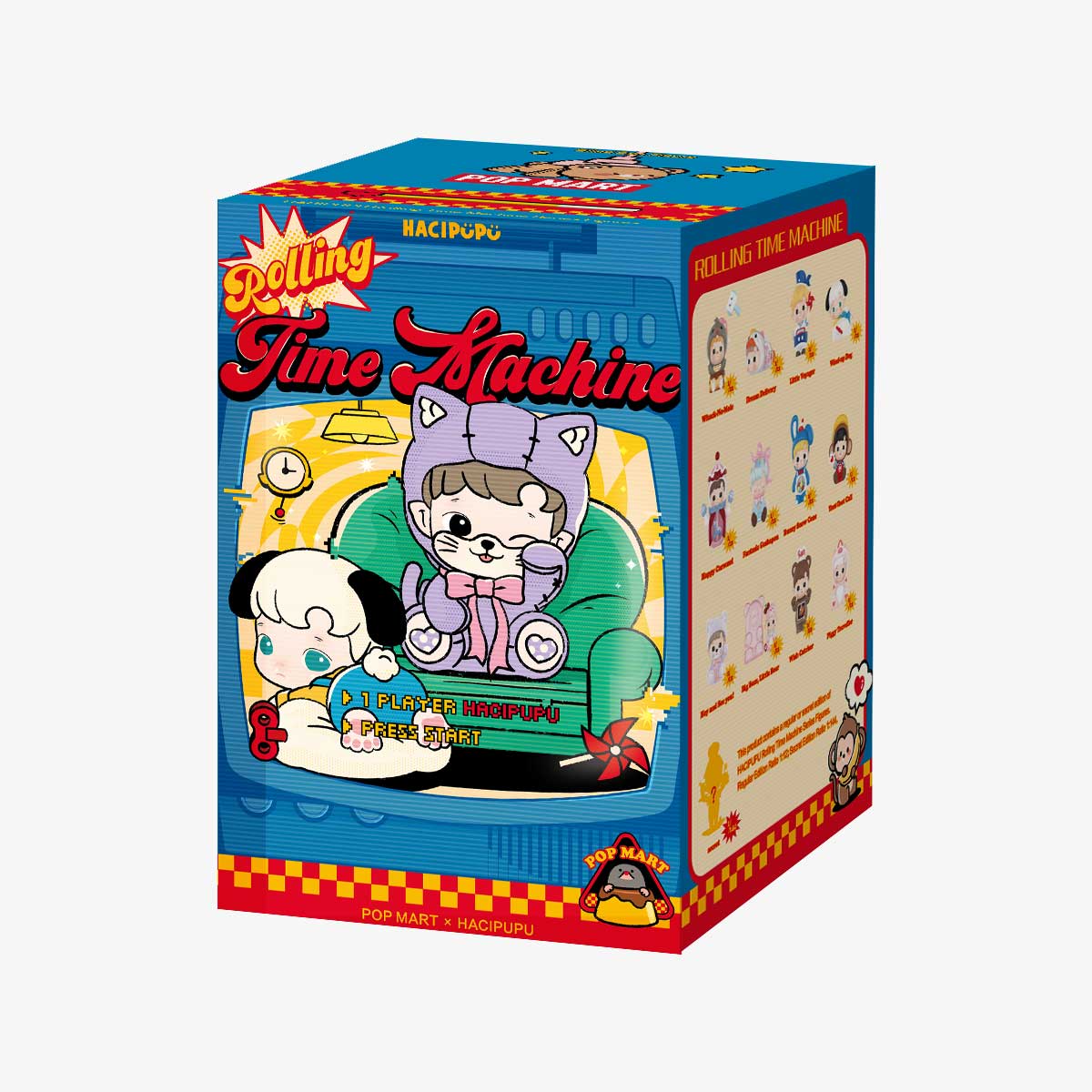 HACIPUPU Rolling Time Machine Series Blind Box Figures