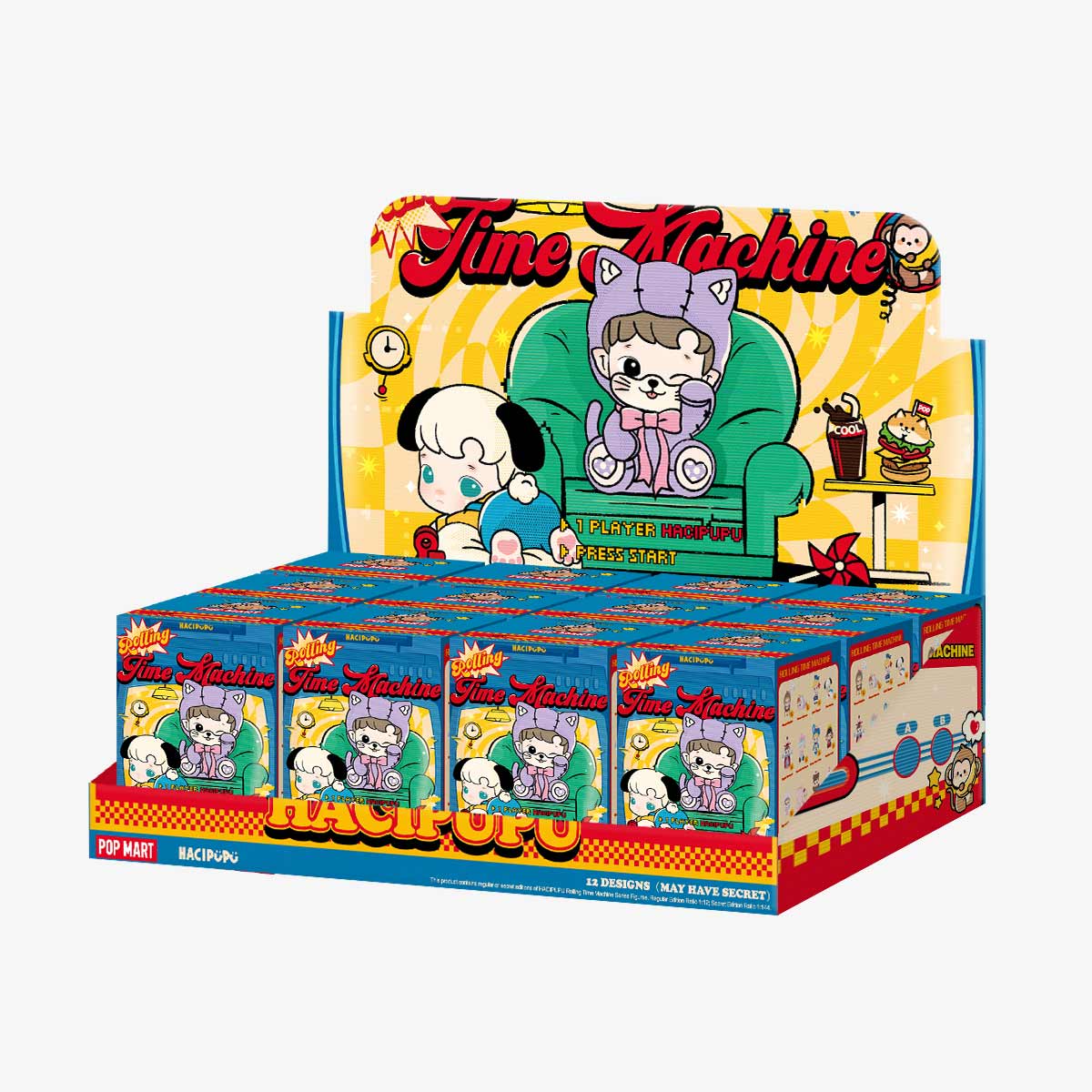 HACIPUPU Rolling Time Machine Series Blind Box Figures