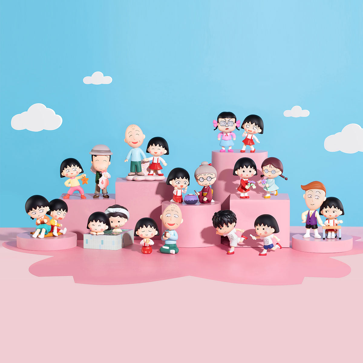 Chibi Maruko Chan's The Time With You Series Blind Box Figures